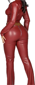 Red Two piece matching set