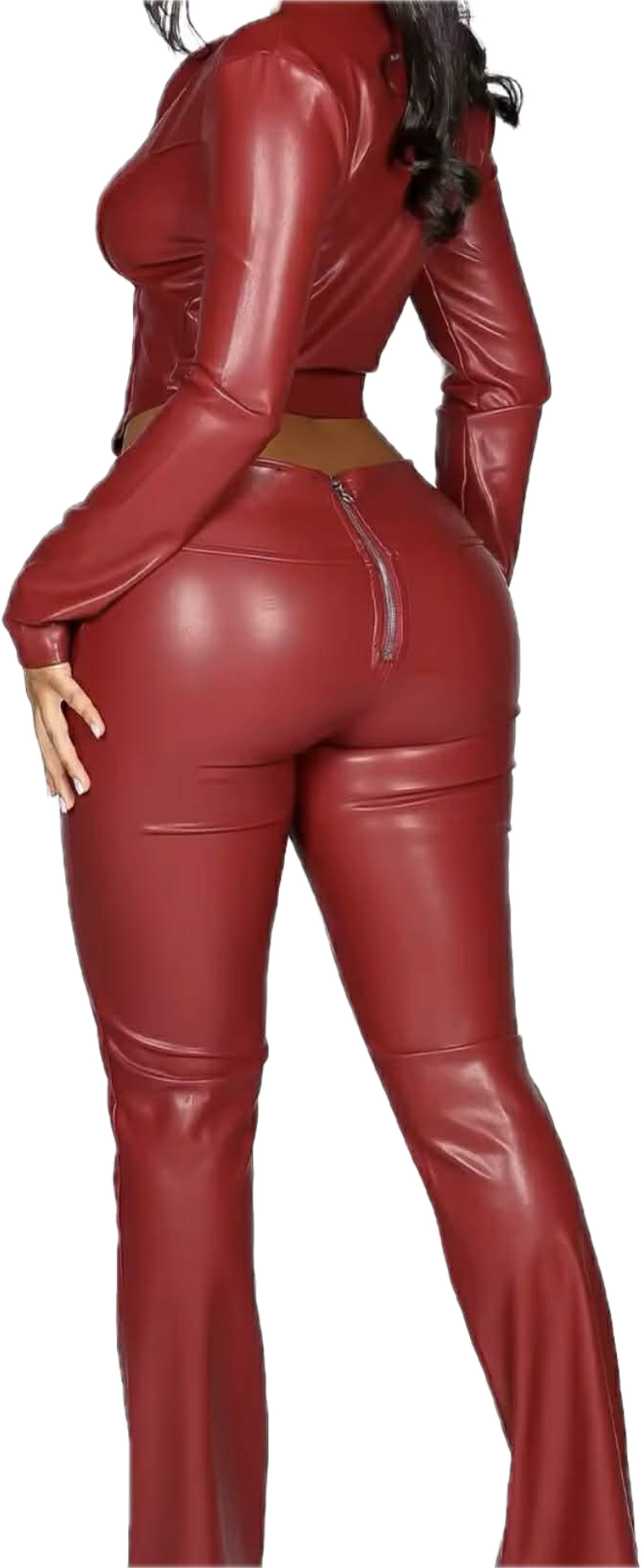 Red Two piece matching set
